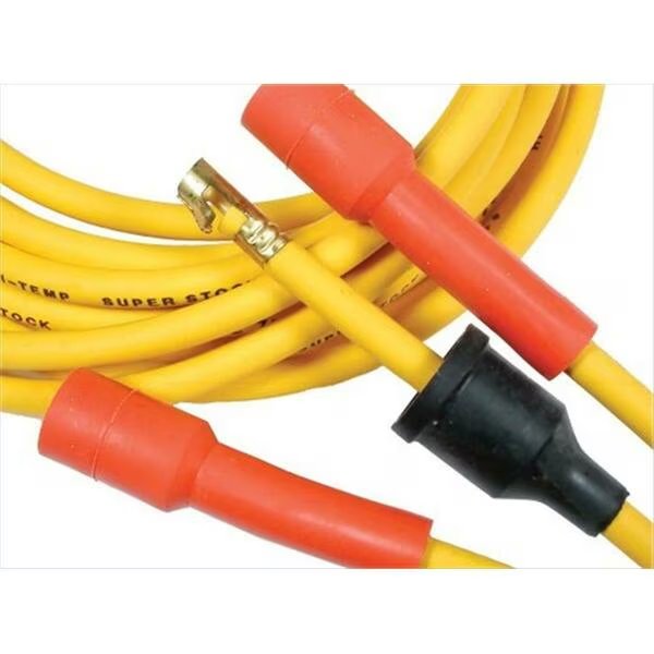 Super Stock Copper Universal Wire Set- Yellow, Accel, Mfr#: A35-3008